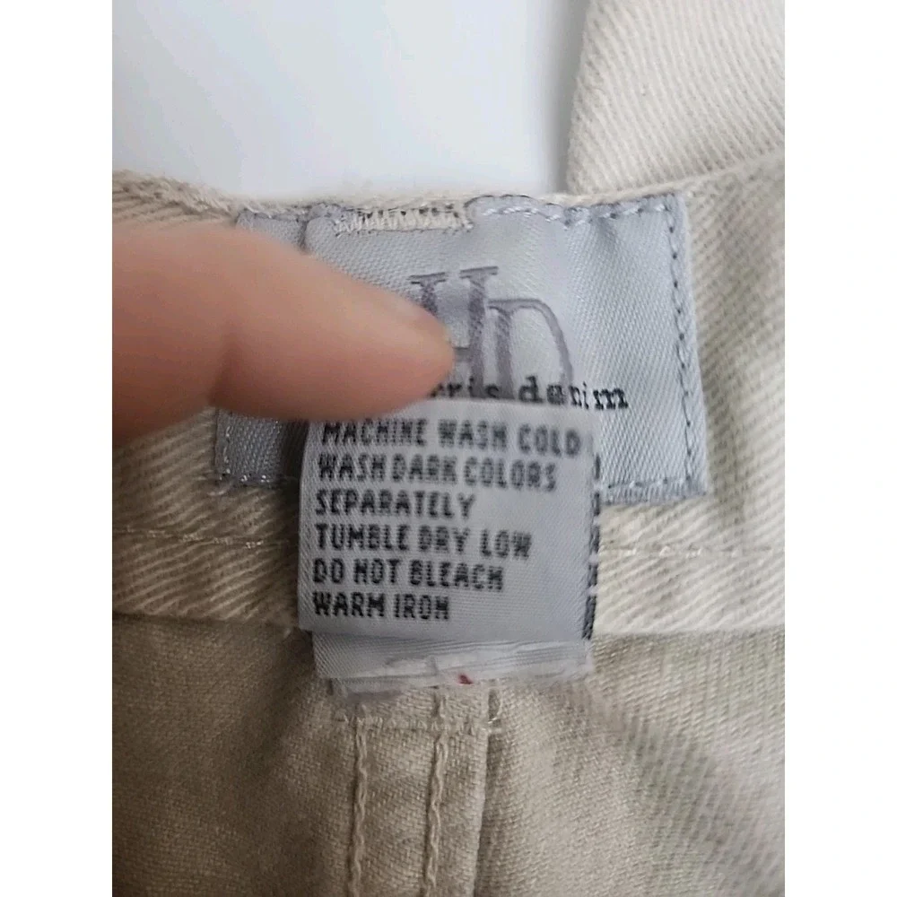 Paul Harris Womens Size 8 Vintage 100% Cotton Tan Jeans‎